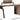 MUTINI Kira Elegant Simple Six-Person Workstation Desk from MUTINI