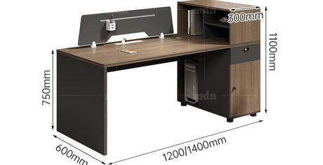 MUTINI Aislín Sleek Modern Office Booth Set from MUTINI
