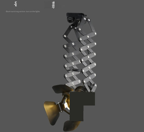 MODENG Spotlight Industrial Retro Ceiling Bar Light from MODENG