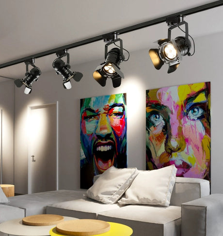 MODENG Spotlight Industrial Retro Ceiling Bar Light from MODENG