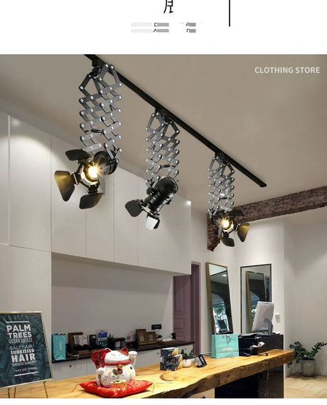 MODENG Spotlight Industrial Retro Ceiling Bar Light from MODENG