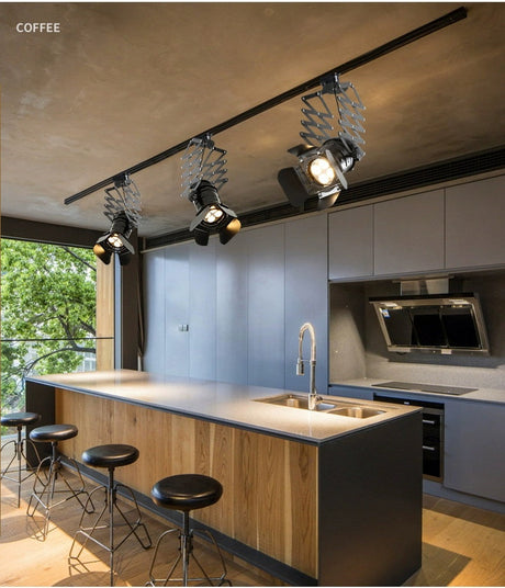 MODENG Spotlight Industrial Retro Ceiling Bar Light from MODENG