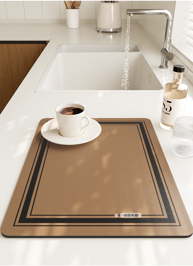 VANT Santiago Water-Absorbent Glass Drying Rack from VANT