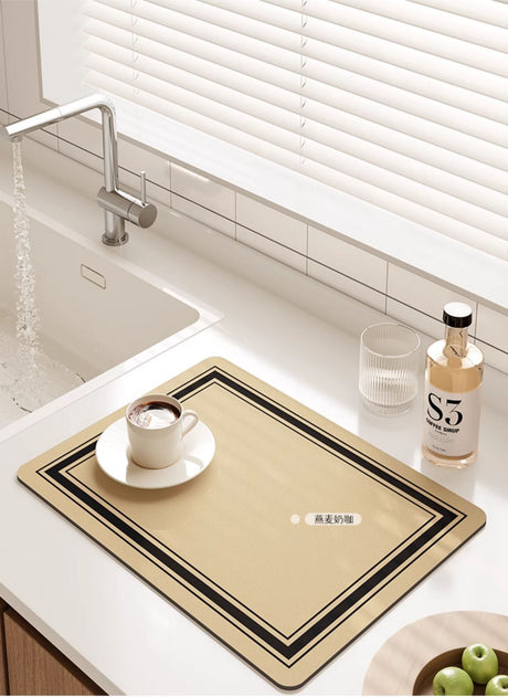VANT Santiago Water-Absorbent Glass Drying Rack from VANT