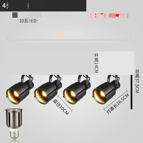 MODENG Retro Spotlight Bar Ceiling Light from MODENG