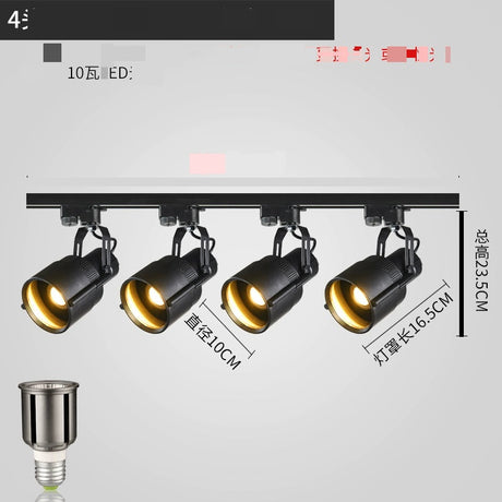 MODENG Retro Spotlight Bar Ceiling Light from MODENG