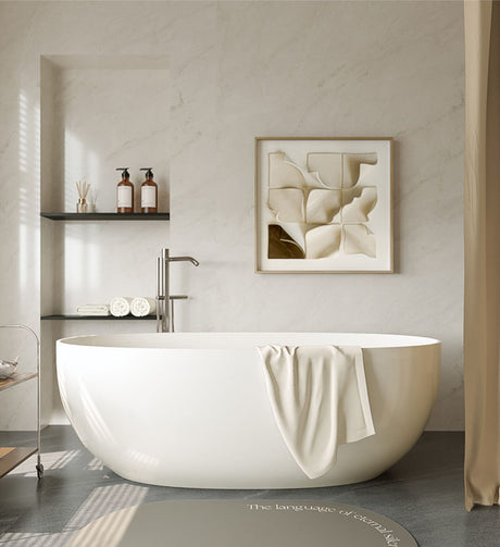 VANT Aurelia Plush Non-Slip Bathroom Footpad from VANT