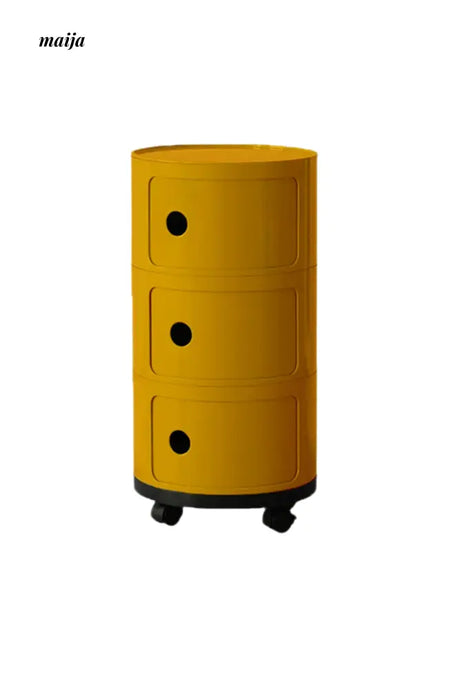 PUMPKIN BOX Round Minimalist Bedside Table from PUMPKIN BOX