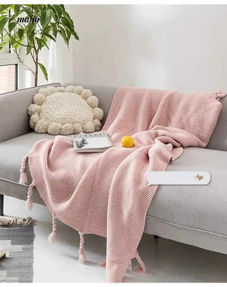 MAN YUE HOME Scandinavian Knitted Duvet with Cotton for Winter Use from MAN YUE HOME