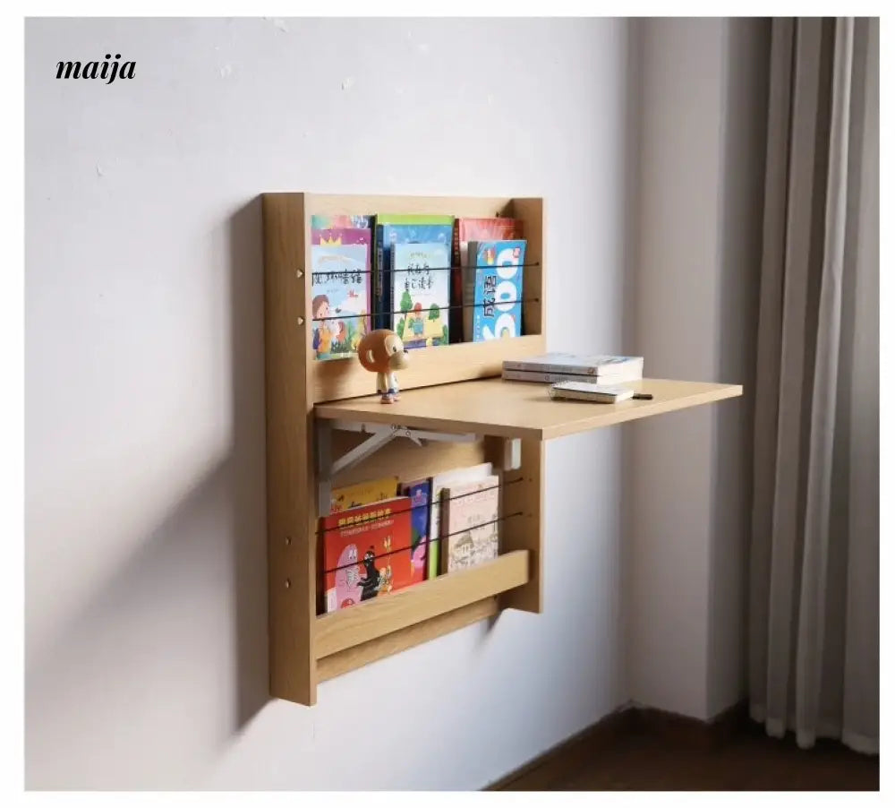 OGI NO RYOHIN Folding Wall Table Desk and Dressing Shelf from OGI NO RYOHIN