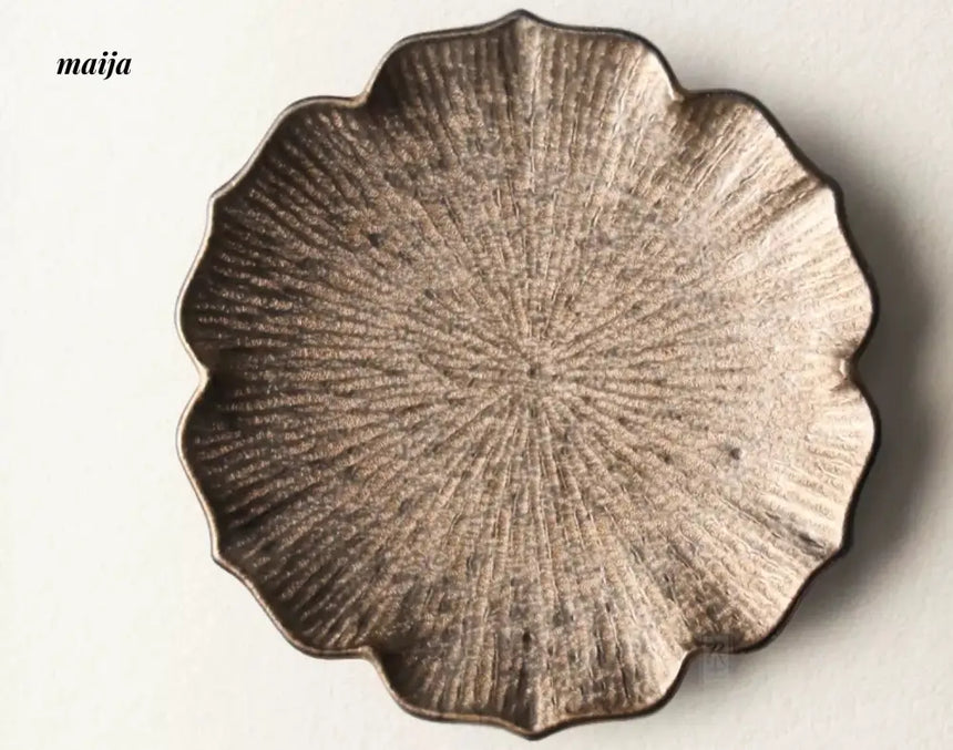 JOTO Handmade Japanese Dinner Plate Tableware from JOTO