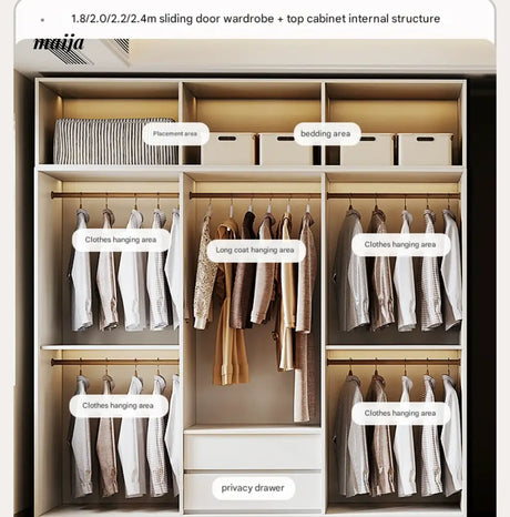 Castaneda Sliding Door Wardrobe from maija
