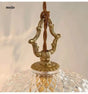 NANCY French Crystal Corridor Chandelier All-Copper Design from NANCY