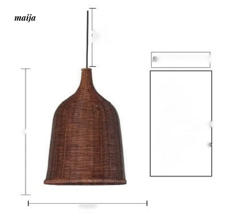 ZHONGSHAN Ceiling Lamp with Bamboo Shade Chinese Style from ZHONGSHAN