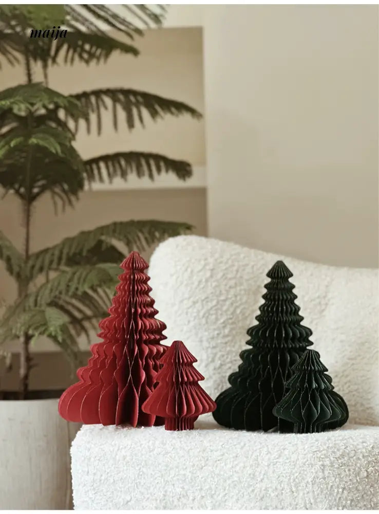 HOMESIDE Christmas Tree Honeycomb Origami Decoration from HOMESIDE