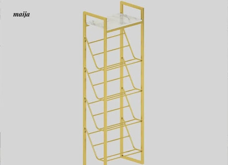 YUJIA Nordic Iron Shoe Rack Multi-Layer Storage from YUJIA