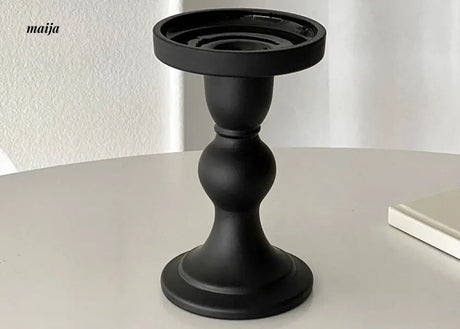 BANKE Retro Black Glossy Candle Decorations from BANKE