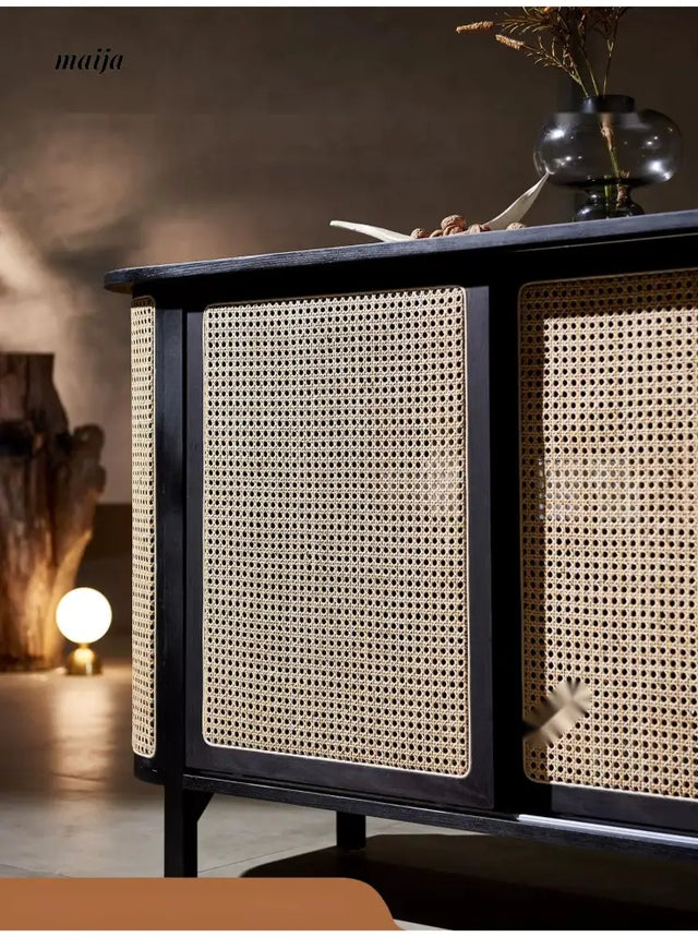 RATTAN CRAFTSMAN Sliding Door TV Cabinet from RATTAN CRAFTSMAN
