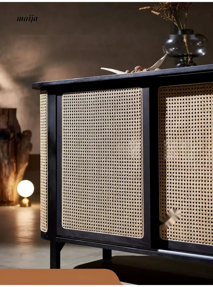 RATTAN CRAFTSMAN Sliding Door TV Cabinet from RATTAN CRAFTSMAN
