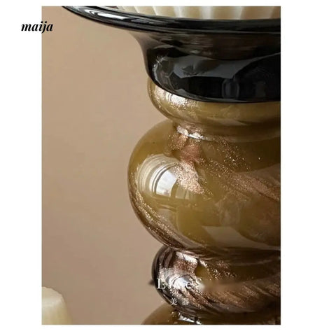 GUIFOU Gold Handmade Candle Holder from GUIFOU