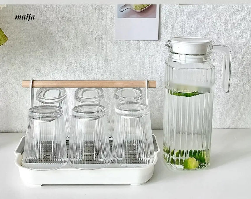 BANKE Glossy Glass Holder Storage Drying Rack from BANKE