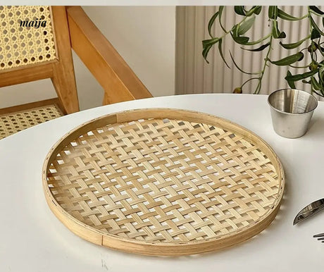 BANKE Creative Handmade Multi-Layer Bamboo Basket from BANKE