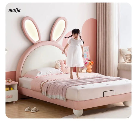 LINSYKIDS Bunny Ears Children's Bed with Lights from LINSY KIDS
