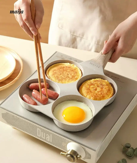 CAROTE Four-Hole Breakfast Pan for Eggs from CAROTE