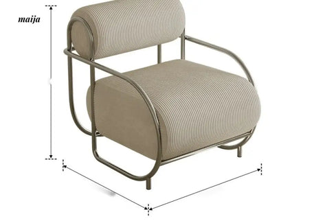 SMALL HIBISCUS Armrest Single Sofa Chair from SMALL HIBISCUS