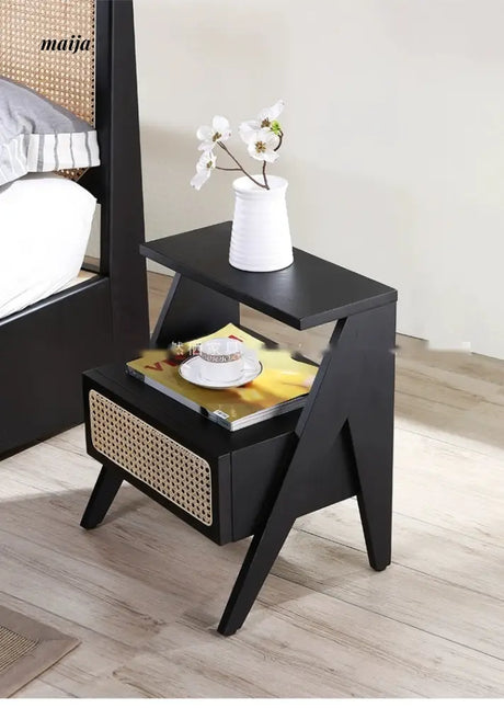 RATTAN CRAFTSMAN Bedside Storage System from RATTAN CRAFTSMAN