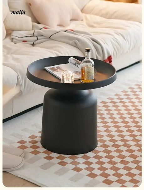 PUMPKIN BOX Nordic Iron Art Bedside Table from PUMPKIN BOX