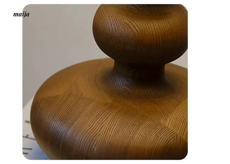 NANCY Solid Wood Table Lamp Wabi-Sabi Style from NANCY