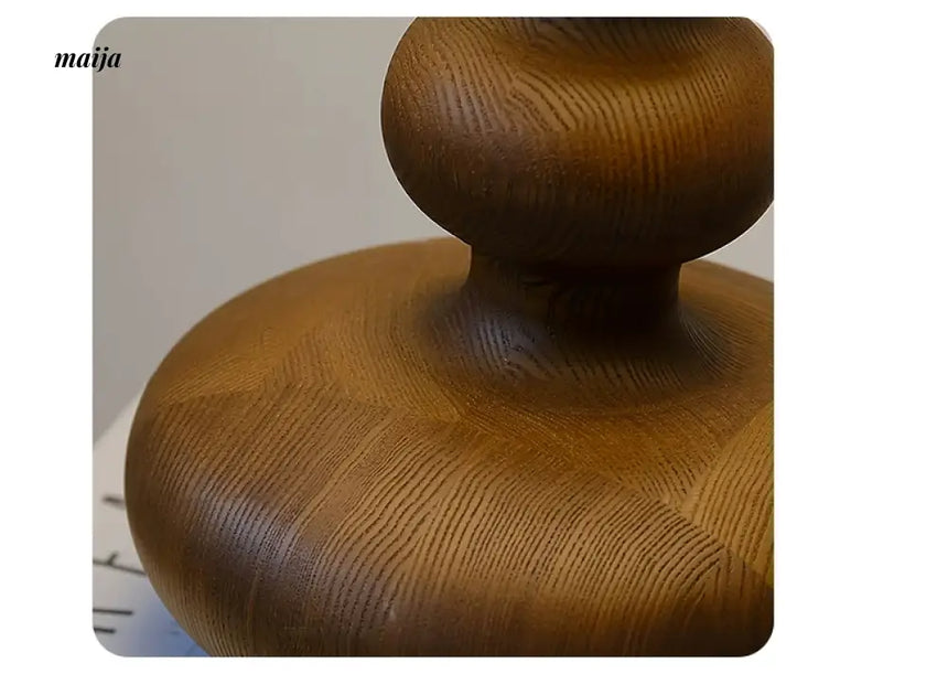 NANCY Solid Wood Table Lamp Wabi-Sabi Style from NANCY