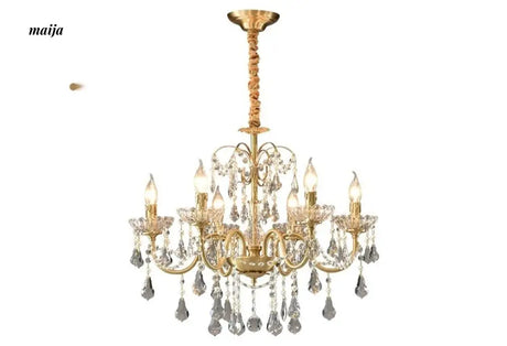NANCY French Retro Crystal Chandelier Romantic Style from NANCY