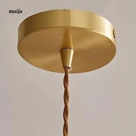 NANCY French Crystal Corridor Chandelier All-Copper Design from NANCY