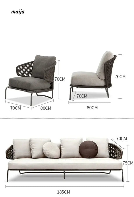 GERMAIN Pedro Outdoor Sofa from GERMAIN