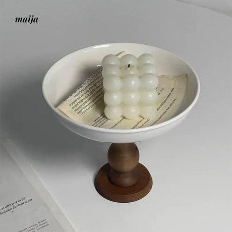 LIVETAI Coffee Cup and Plate with High Foot Set from LIVETAI