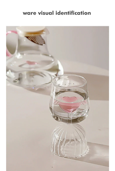 WII High-Temperature-Resistant Transparent Glass Cold Water Pot from WII