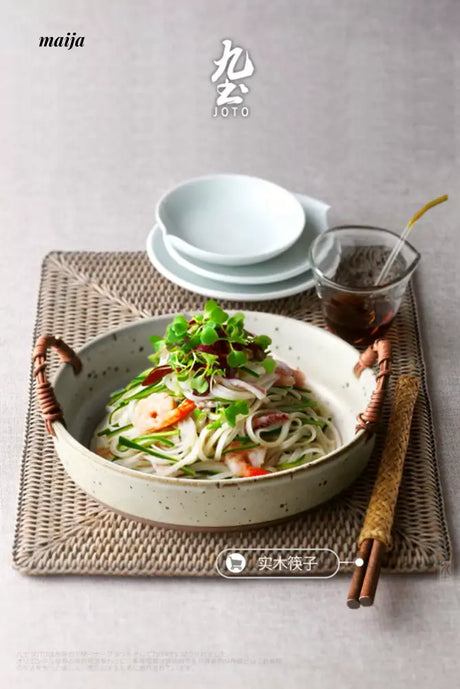 JOTO Retro Japanese Style Ceramic Fish Dish Tableware from JOTO