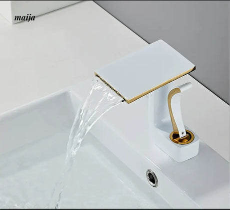 Feline Creative Waterfall Basin Faucet from Kaiyashi