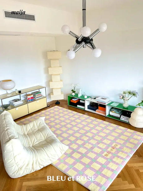 TIPTOE Fun Checkered Rug from TIPTOE