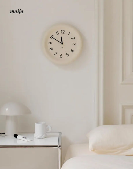 Chubby Ceramic Wall Clock from maija