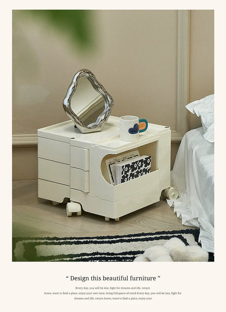 LAZYSPACE Evelyn Rotating Storage Cabinet from LAZYSPACE