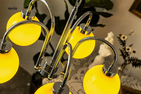 LYNN Persimmon Designer Chandelier from Lynn's Lamp