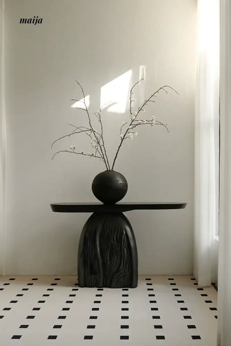 LILY WHITE Scandinavian Retro Console Table from LILY WHITE
