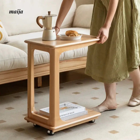 GENJI Maggie Side Table with Wheels from GENJI