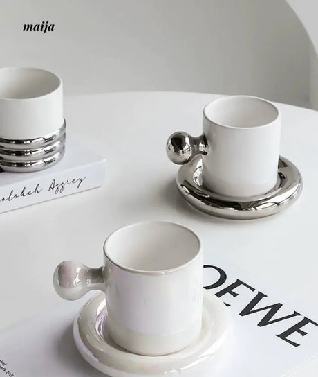 LIVETAI High-Quality Silver Glass Set from LIVETAI