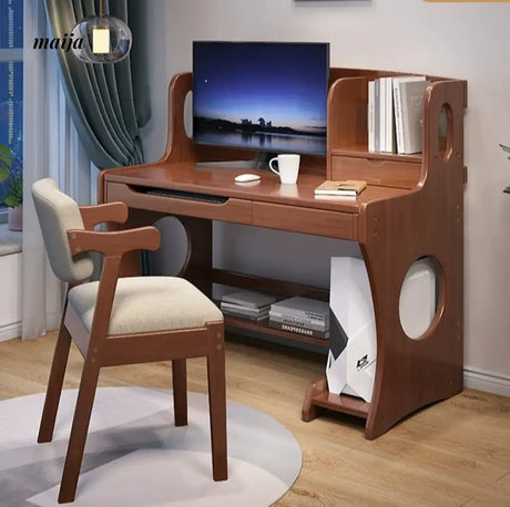 Jasper Full Wooden Study Desk Set from maija