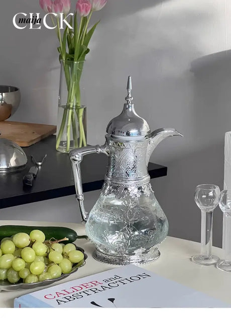 CLICK Retro Glossy Teapot Light Luxury Style Decor from CLICK
