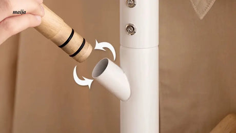LAZYCORNER Simple Vertical Coat Rack from maija